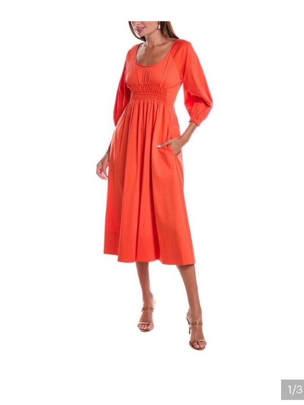 ALEXIS Shae Dress smocked S Poppy